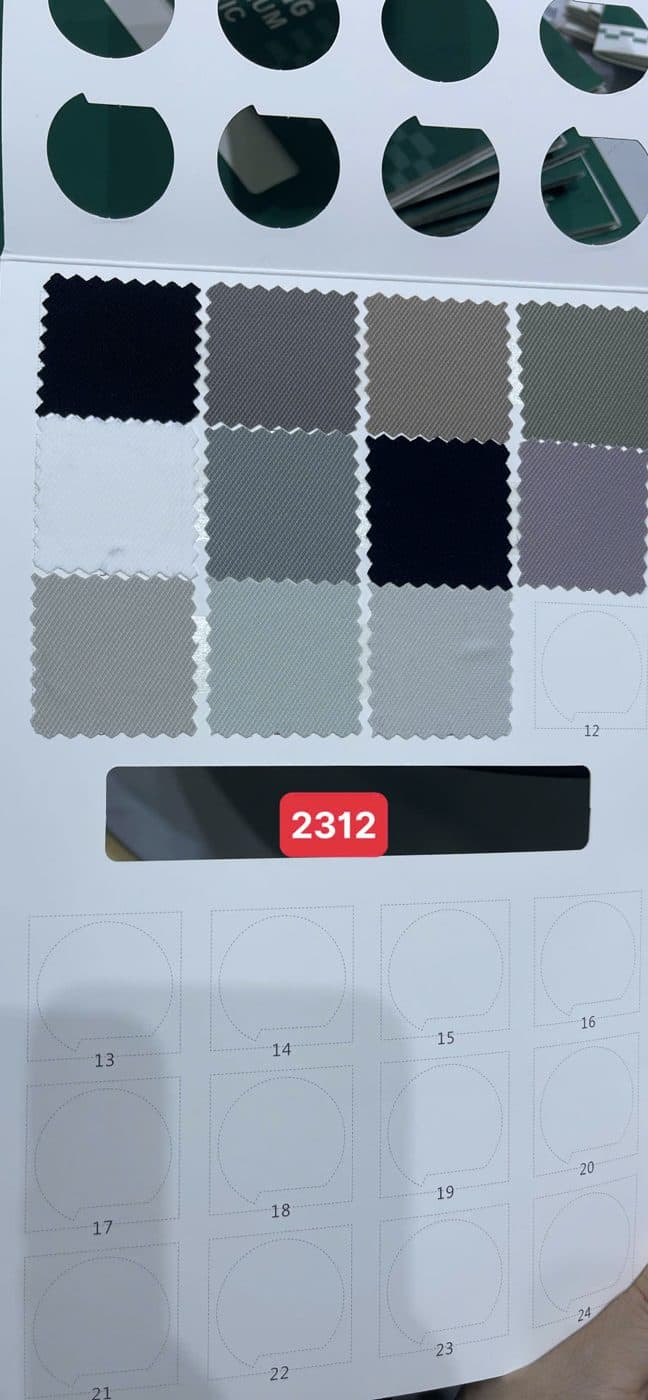 Sổ mẫu Twill knit 2312