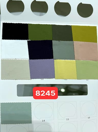 Sổ mẫu Thun thể thao 8245 (trơn mịn)