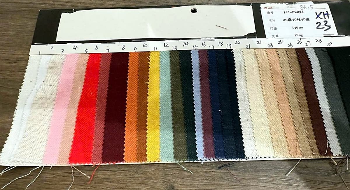 Sổ mẫu dòng Linen