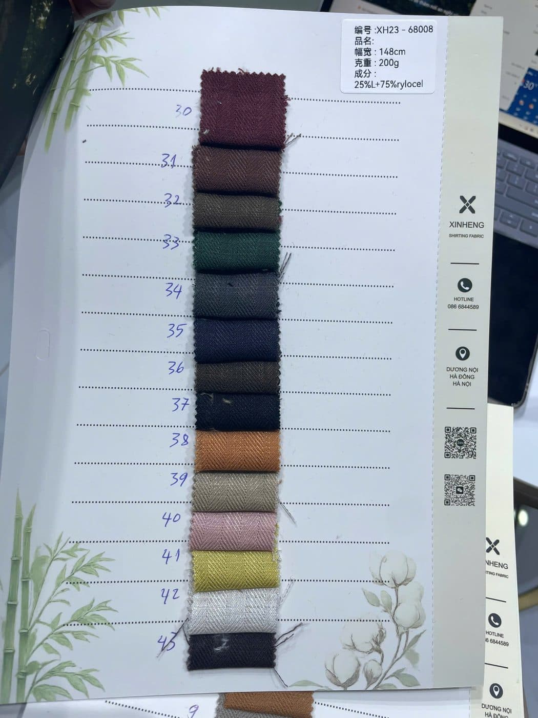 Ảnh sổ mẫu XH23-68008