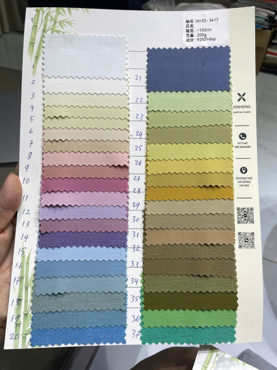 Ảnh sổ mẫu XH32-3417