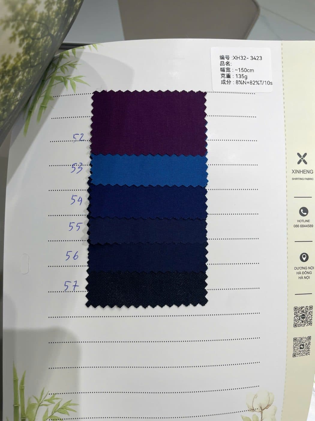Ảnh sổ mẫu XH32-3423