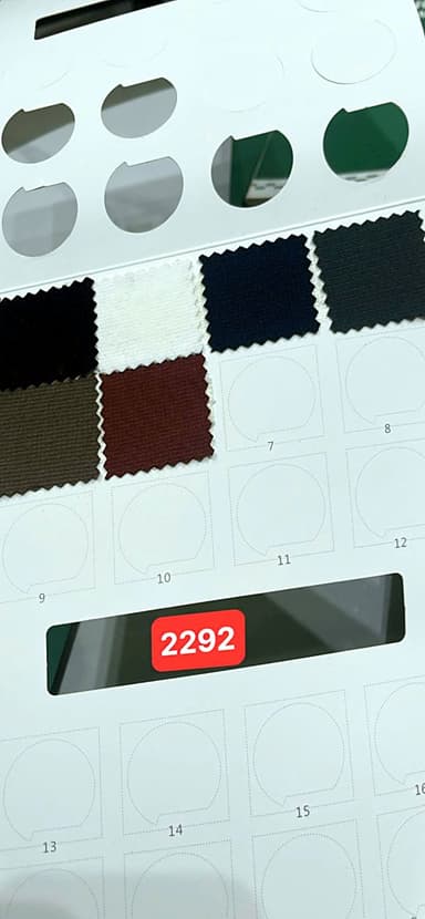 Sổ mẫu Thun thể thao 2292 (gân ngang)