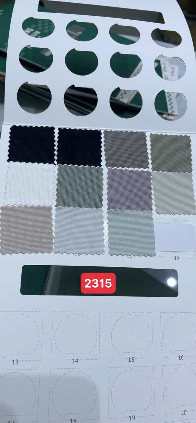 Sổ mẫu Pique 2315