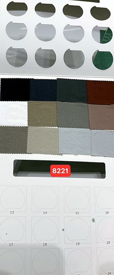 Sổ mẫu Cotton melange 8221